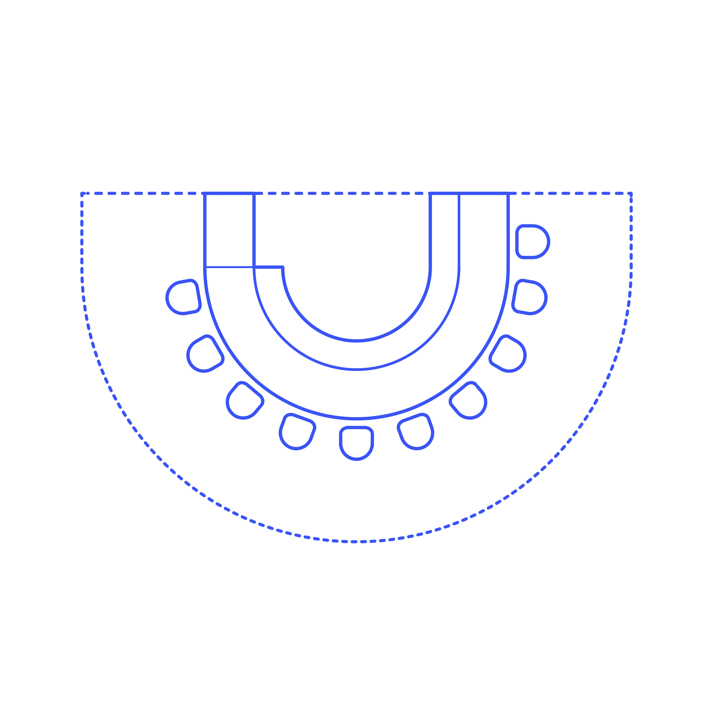 Layouts Bars Circle Partial Line Art Svg Vector Free Vectors